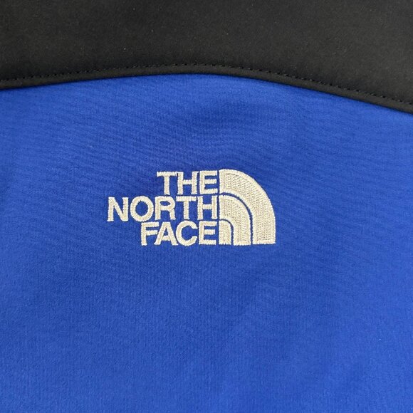 The North Face Men's Apex Bionic 2 Soft Shell Jacket in Blue/Black Size Medium - Picture 11 of 15